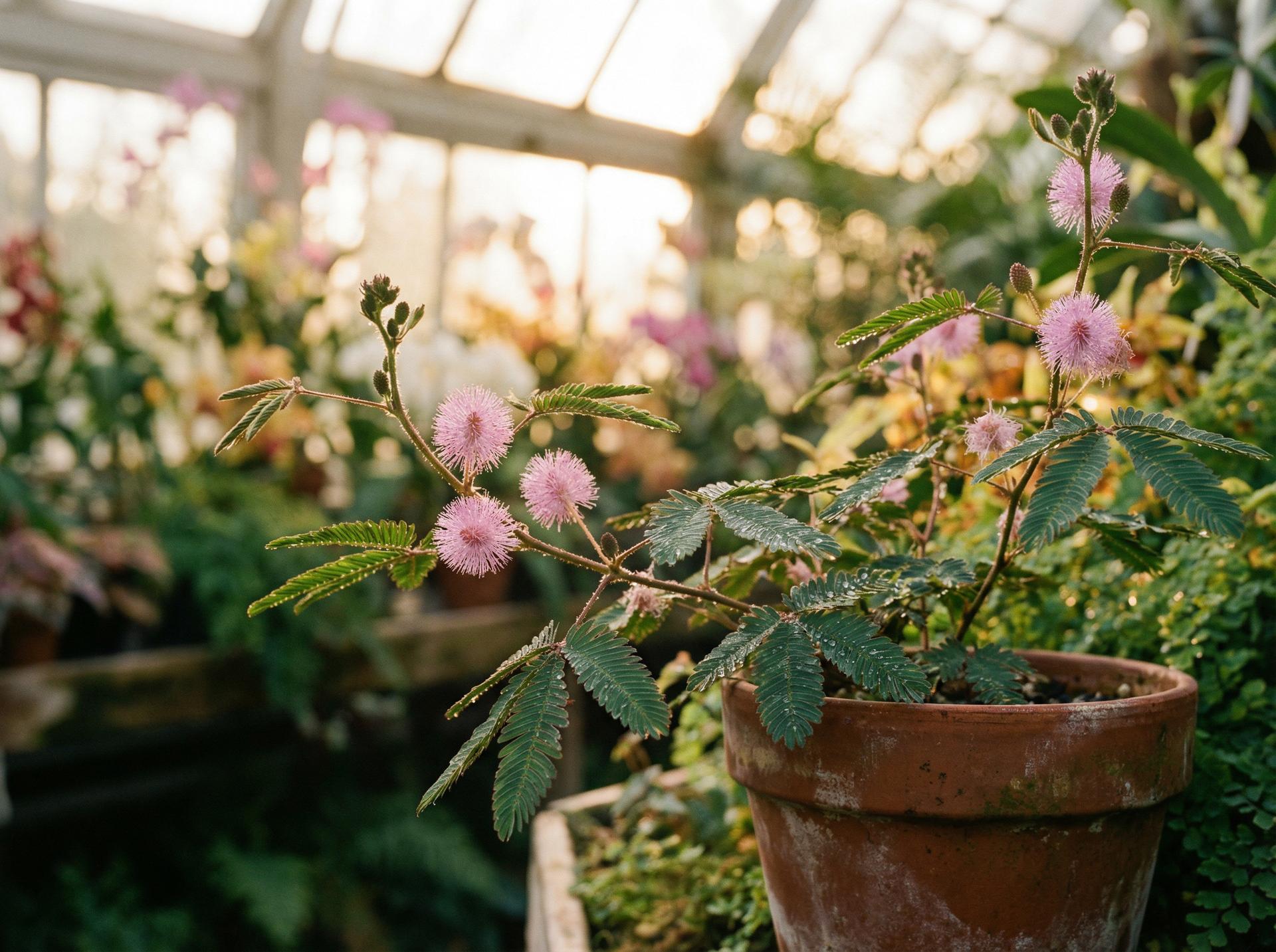 小马拉大车-含羞草生长全记录